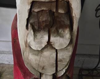 Hand Carved Santa
