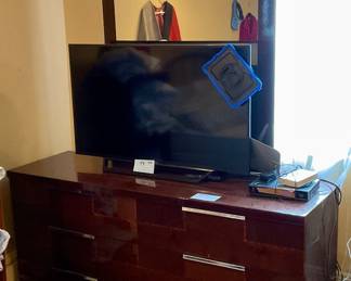Dresser, large flat screen