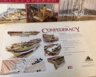Confederacy Frigate 1778 ship kit