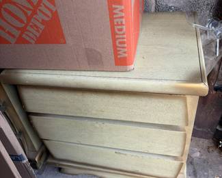 Mcm end tables we have two