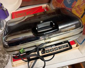 Vintage waffle maker. We have two