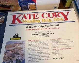 Kate Cory wooden shop model kit