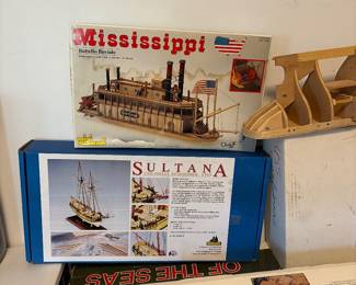 Mississippi Battelo fluviale kit new