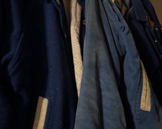 Teaneck vintage jackets with embroidered teen name on back