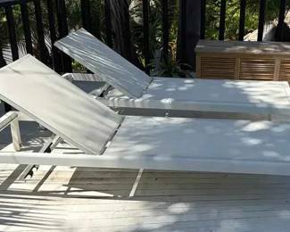 KE146Lindenberg sun lounger set with towel box