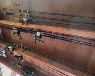 Fishing poles 