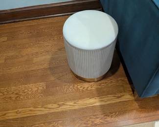 ottoman puff with storage inside (x2)