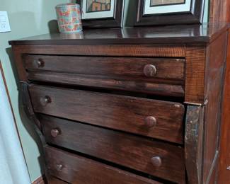 large wood dresser