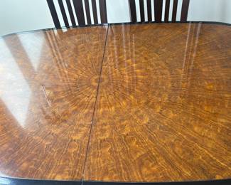 Top View of Dining Room Table