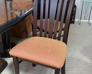 1 of 4 Ladderback Dining Chairs