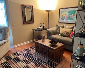 Golf Mirror/Leroy Nieman Print