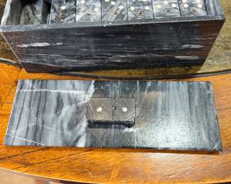 Marble Domino Set