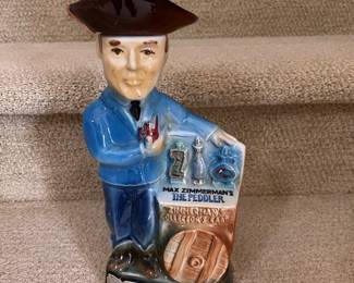 Jim Beam “The Peddler” Bottle