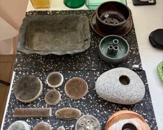 Vintage Ikebana vessels