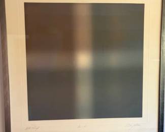 Barry Nelson 'Lo-Hi' etching, Artist's Proof, ca 1980