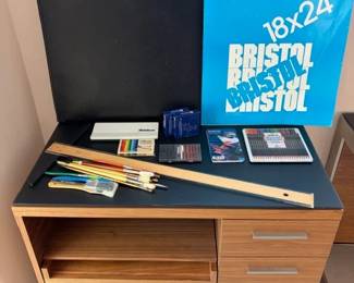 Sequel cabinet, art supplies