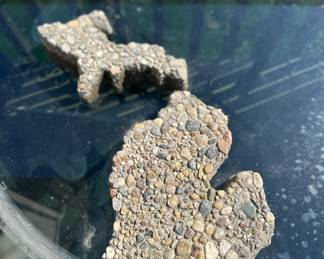 State of Michigan and upper Peninsula steppingstones