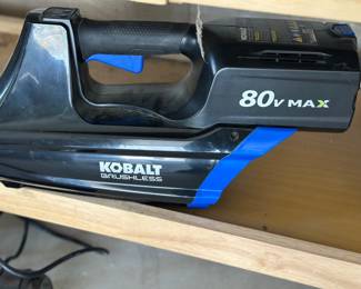 Cobalt cordless blower ( with rechargeable battery) 