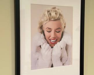 Marilyn Monroe framed art