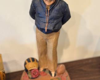 University of Michigan Bo Schembechler figurine by Tom Clark 