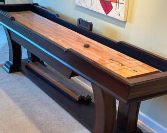 Shuffleboard table 9' L