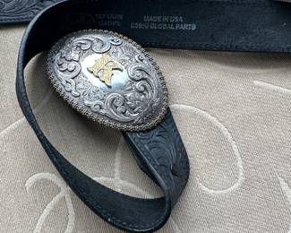Belts with great belt buckles 