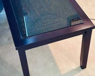 Side table and 2 smaller tables 