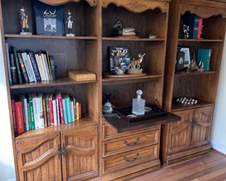 Bookshelves wall unit ( 3 pieces) 