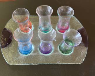 Dansk Sepctra 6 piece cordial set 