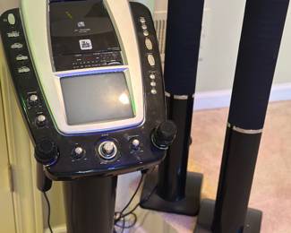 Singing machine karaoke machine