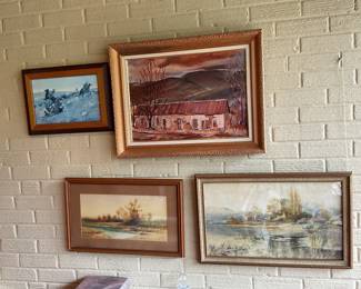 Great selection of artwork