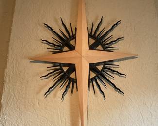 Large star wall decor-65”