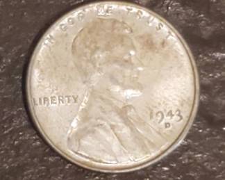 1940's metal pennies