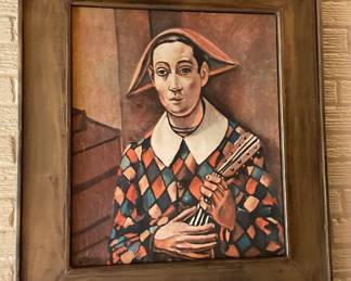 “Harlequin” -Andre Derain 28x31