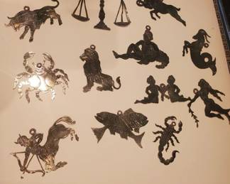 Brass Zodiac decor