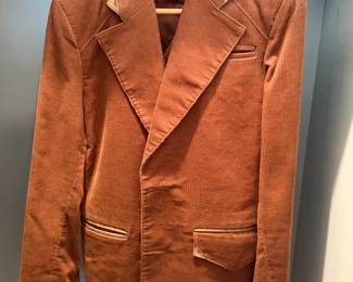 VINTAGE CORDUROY BLAZER & VEST PIONEER WEAR