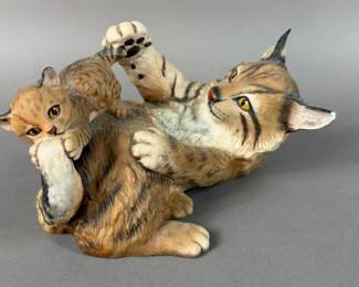 NATIONAL WILDLIFE FEDERATION PLAYFUL MORNING FIGURINE