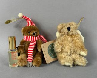 VINTAGE BEARS W JOVAN MUSK COLOGNE BOYDS BEAR