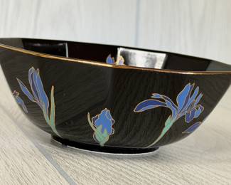 OTAGIRI JAPAN BLUE IRIS BOWL