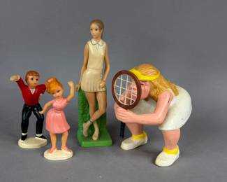 VINTAGE WILTON CAKE DECORATING TOPPERS