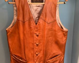 LEATHER VEST LORETTA LYNNS WESTERN STORE