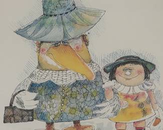 DON NEDOBECK FRAMED ART PRINT MOM CAN BE A BIRD