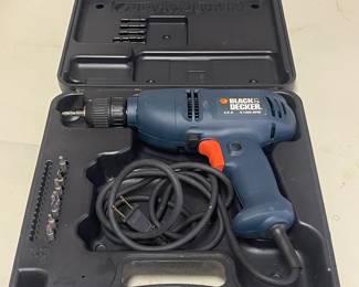 BLACK & DECKER ELECTRIC DRILL