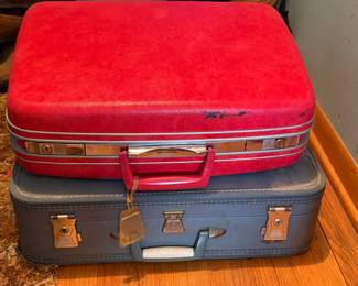 VINTAGE LUGGAGE SUITCASES SAMSONITE & AIRWAY