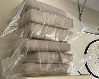 Cushions for the outdoor furniture