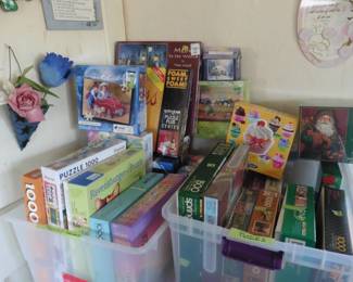 Puzzles *many never opened*