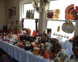 Halloween and Thanksgiving Decor