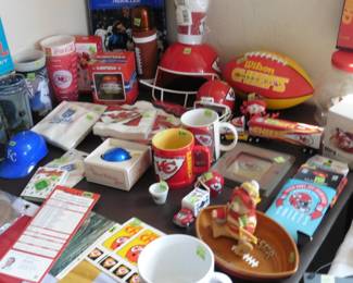 KC Chiefs and KC Royals Items