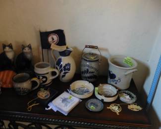 Williamsburg Pottery, Ornaments and Kitties