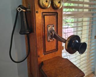 Antique Kellogg Wall phone